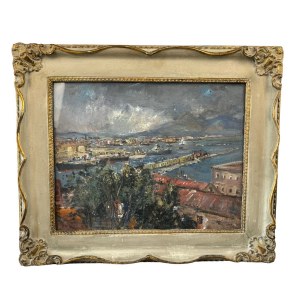 G.CASCIARO, Neapolitan seascape - G. Casciaro