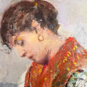 ANONIMO, Woman in profile