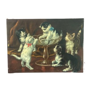 UNIDENTIFIED SIGNATURE, Allegory of cats