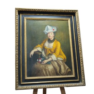 ANONIMO, Femme avec chapeau