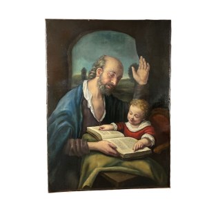 ANONIMO, Saint Joseph et l'enfant