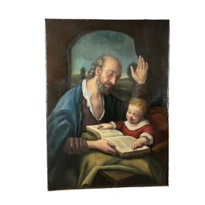 ANONIMO, Święty Józef z Dzieciątkiem