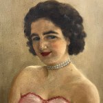 UNIDENTIFIED SIGNATURE, Portrait of a woman