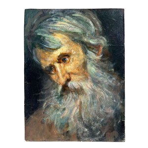ANONIMO, Ritratto di persona anziana (Studio artistico)