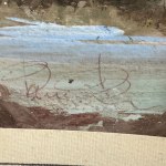 NEidentifikovaný podpis, Pohľad na pobrežie Sorrenta
