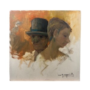 M.D'ANIELLO, Two Portraits - M. D'aniello