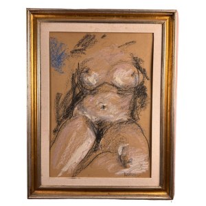 SIGNATURE NON IDENTIFIÉE, Femme nue