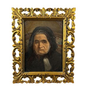 BERTOLOTTI, Portret starszej kobiety - Bertolotti (artysta niezidentyfikowany)