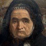 BERTOLOTTI, Ritratto di donna anziana - Bertolotti (Artista non identificato)