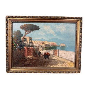UNIDENTIFIED SIGNATURE, View of Naples from Posillipo