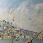 M. GIANNI, View of Naples from the sea - M. Gianni