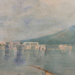 M. GIANNI, View of Naples from the sea - M. Gianni