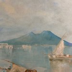 M. GIANNI, View of Naples from the sea - M. Gianni