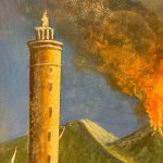 UNIDENTIFIKOVANÝ PODPIS, Erupce Vesuvu v Neapoli