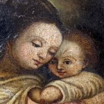 ANONIMO, Madona s dítětem