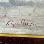 UNIDENTIFIED SIGNATURE, Street Scene with Characters