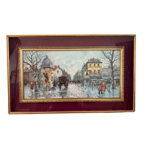 UNIDENTIFIED SIGNATURE, Parisian Scene