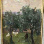 G. BOCCHETTI, Scena di campagna - G. Bocchetti