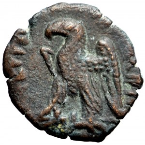 Królestwo Ptolemeuszy, chalk, Kleopatra III i Ptolemeusz IX, Kyrene, 116-107 przed Chr.