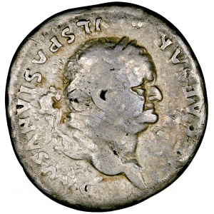 Cesarstwo Rzymskie, Wespazjan, denar, Rzym, 75 po Chr.