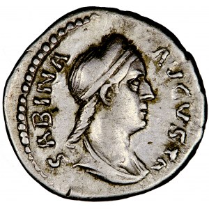 Sabina, emisja Hadriana, denar, Rzym, 136-138