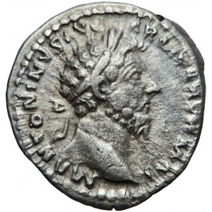 Cesarstwo Rzymskie, Marek Aureliusz, denar, Rzym, 166