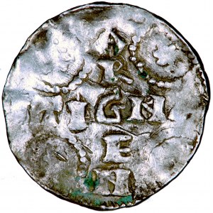 Niemcy (Francja), Strasburg, król Henryk II (1002-1014), denar