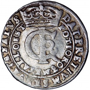 Polska, Jan Kazimierz, Korona, złoty (złotówka, tymf) 1665, men. Bydgoszcz, A. Tymf (Tuempe)