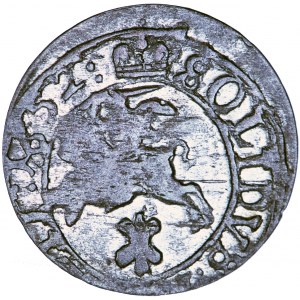 Polska, Jan Kazimierz, Litwa, szeląg 1652, men. Wilno, Michał G. Tryzna