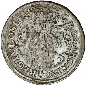 Polska, Jan III, Korona, szóstak 1681, men. Bydgoszcz, T. L. Boratyni, J. A. Morsztyn