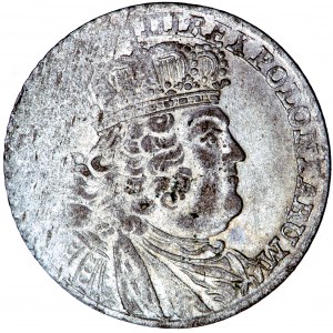 Polska (Saksonia), August III, tynf (tymf, ort) 1754 (1756-1762), falsyfikat pruski, tzw. efraimit