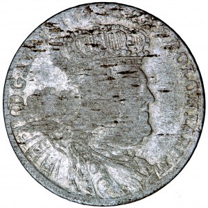 Polska (Saksonia), August III, tynf (tymf, ort) 1754 (1756-1762), falsyfikat pruski, tzw. efraimit