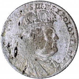 Polska (Saksonia), August III, tynf (tymf, ort) 1754 (1756-1762), falsyfikat pruski, tzw. efraimit