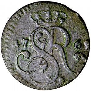 Polska, Stanisław August, Korona, grosz 1767, men. Kraków, P. M. Gartenberg
