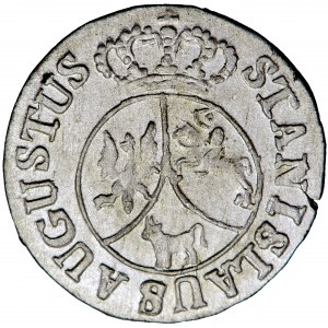 Polska, Stanisław August, Korona, szóstak 1794, men. Warszawa