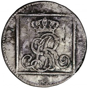 Polska, Stanisław August, Korona, grosz srebrny (ćwierćzłotek) 1768, men. Warszawa, F. Sylm