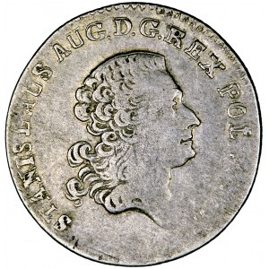 Polska, Stanisław August, Korona, złoty 1767, men. Warszawa, F. Sylm