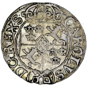 Szwecja, Karol XI, Ryga, półtorak (ferding) 1669, men. Ryga, Joachim Meinecke