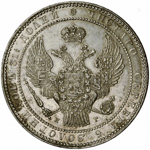 Polska, zabór rosyjski, 1 1/2 rubla = 10 złotych 1833, men. Petersburg, N. Graczow