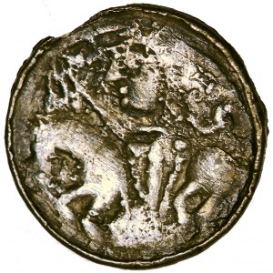 Poland, Boleslaw II Szczodry (Bold), ducal denarius, men. Kraków, ca. 1070-76