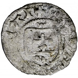 Poland, Ladislaus II Jagiello, Crown, small quarto (three-quarter), mens. Krakow, 1393-1394, miners Monald and Piotr Bork
