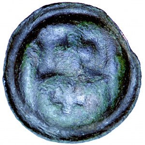 Poland, Casimir II (IV) Jagiellonian, Elbląg, brakteat, men. Elblag, after 1457