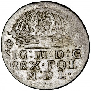 Poland, Sigismund III, Crown, 1609 grosz, mens. Kraków