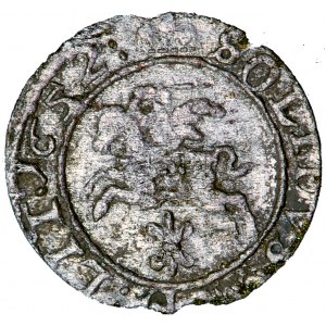 Polska, Jan Kazimierz, Litwa, szeląg 1652, men. Wilno