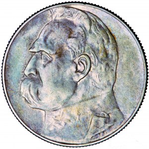 II Rzeczpospolita Polska, 5 złotych 1936, Józef Piłsudski, men. Warszawa