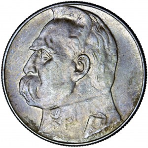 II Rzeczpospolita Polska, 10 złotych 1935, Józef Piłsudski, men. Warszawa