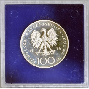 Polska Rzeczpospolita Ludowa, 44 x 100 złotych 1976, Kazimierz Pułaski, men. Warszawa (44 sztuki)