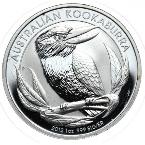 Australia, 1 dollar, Kookaburra, 2012, 1 oz, Ag 999 ounce