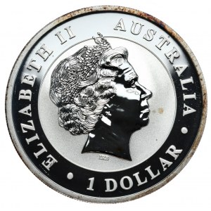 Australia, 1 dollar, Kookaburra, 2012, 1 oz, Ag 999 ounce