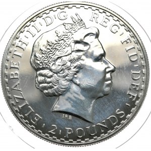 Wielka Brytania, Brytania 2009, 1 oz, 1 uncja Ag 999